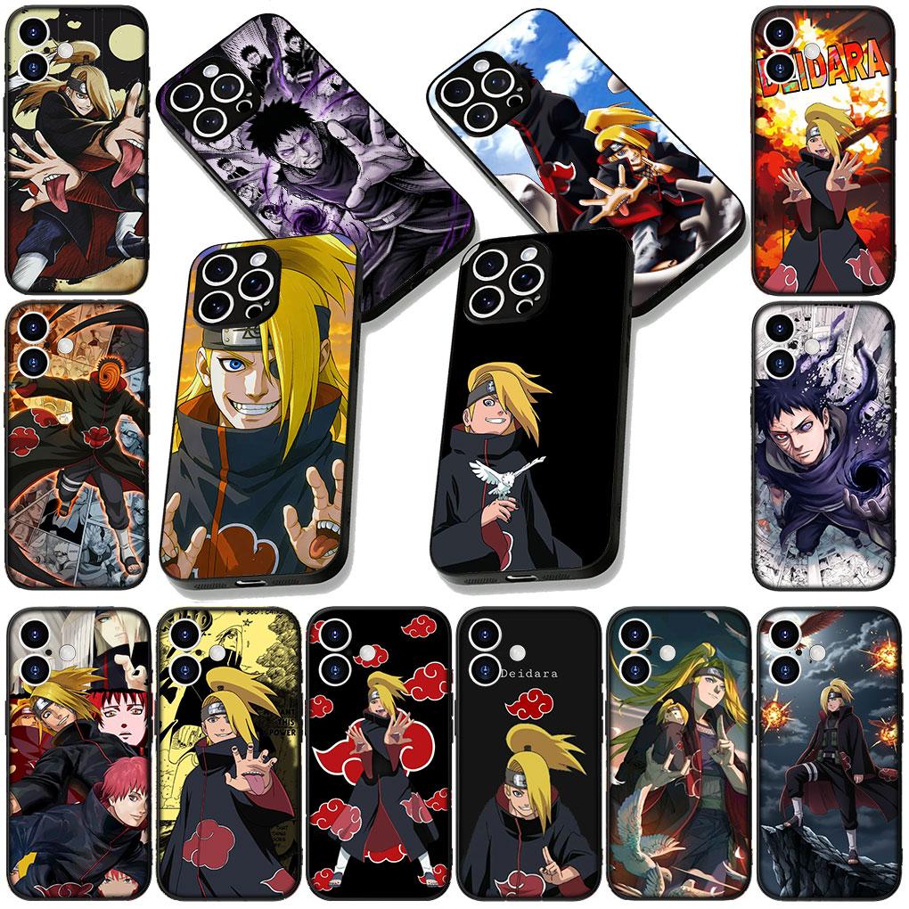 Silicone Cover for Xiaomi Redmi 15 9A 9C NFC 7A 9T Note 9 8 7 8T 15c A5 4G 5G Phone Case Deidara Tobi Narutos Uchiha Obito