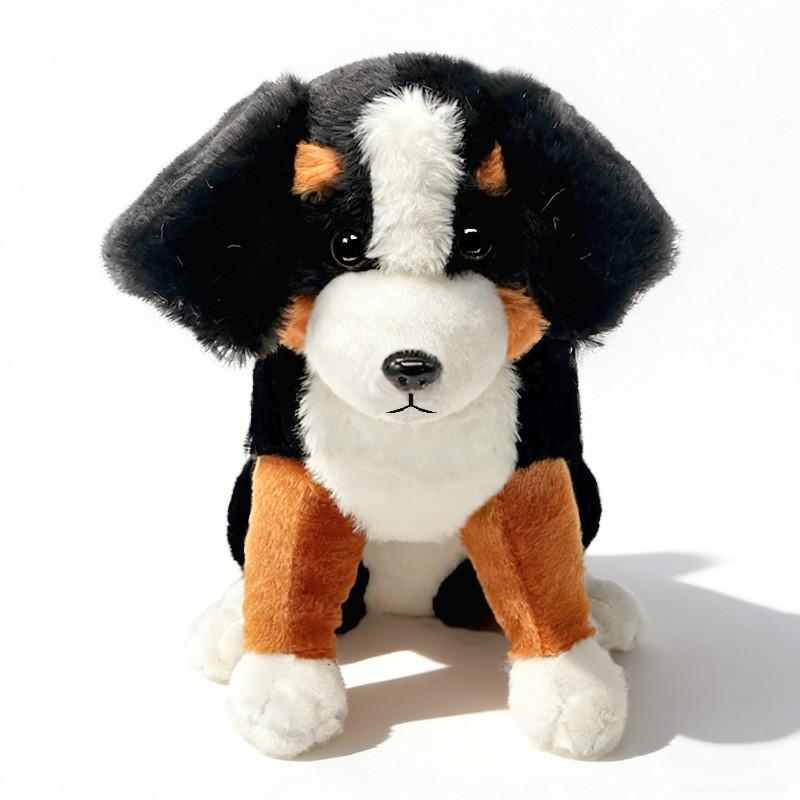 Plush Siberian Husky Dog Toy With Soft Pp Cotton Fill For Kids Playroom Decor