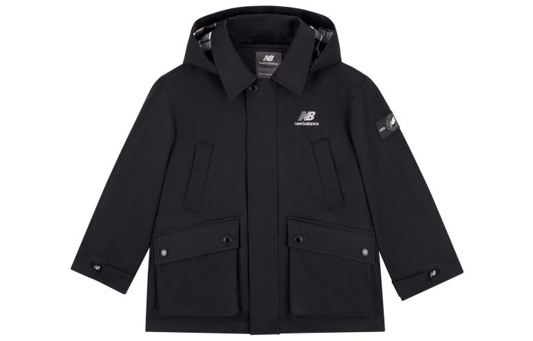 New Balance Kids Padded Jackets Hooded Moderate 7AD37013-CHA 110