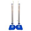 Aluminum Alloy High Jump Stand with Adjustable Crossbar and Sponge Mat for Track and Field
