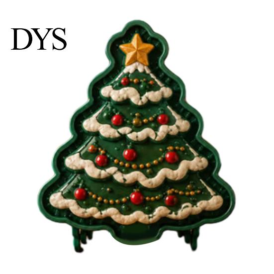 Feiertagspastetenformen Weihnachten Mini-Kuchenform für Handkuchen, Lebkuchenmann-Haus Weihnachtsmann Antihaft Backwerkzeuge Teigkekse, DIY