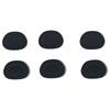 6PCS Blender Spout Sealing Caps Heat Resistant Silicone Replacement Part Silicone Texture Suitable for Mixing Machines