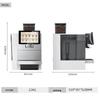 Kaler Mei M50LT Fully Automatic Coffee Machine with Grinder and Milk Frother