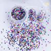 1Jar Colorful Iridescent Laser Nail Glitter Decoration Mixed Colors Sequin Flakes Manicure Accessories Diy Nail Art Design