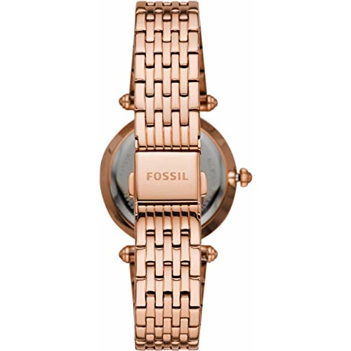 Fossil LYRIC ES4711 Women's Watch, Officially Imported, Pink Gold