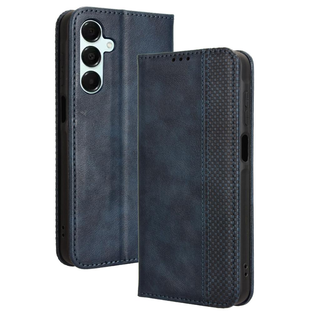 

Шкіряний чохол-гаманець із підставкою та ретро-текстурою для Samsung Galaxy A16 5G/A16 4G D