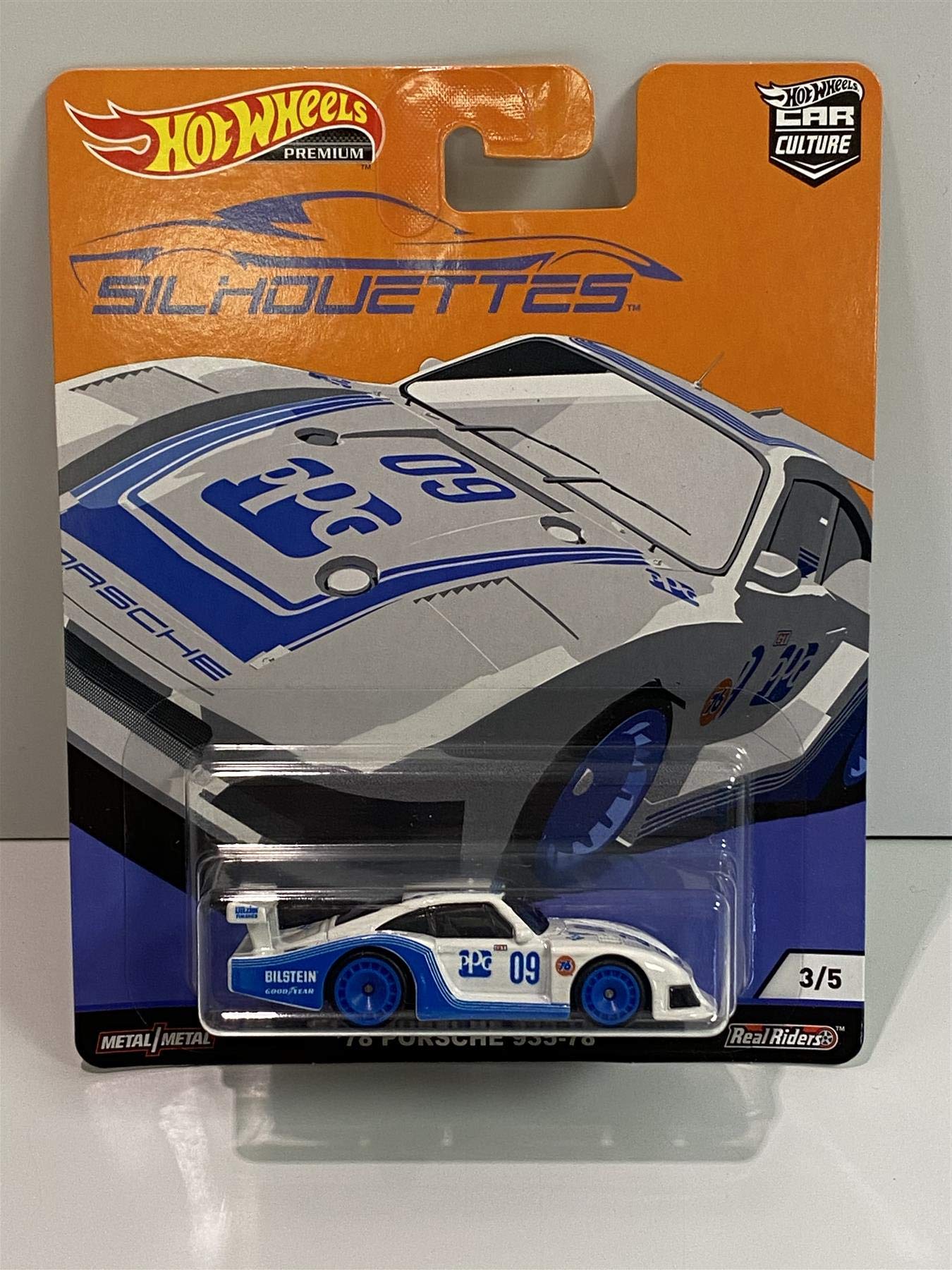 

Mattel Hot Wheels Assortment Silhouettes 78 PORSCHE [FYN67] 935-78