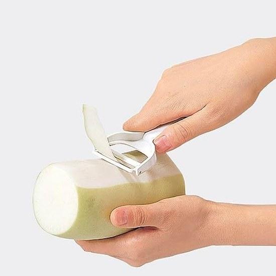 KAI Seasoning Grater Peeler Potato Eye Remover Dishwasher Safe KITCHEN White Made Japan DH8007
