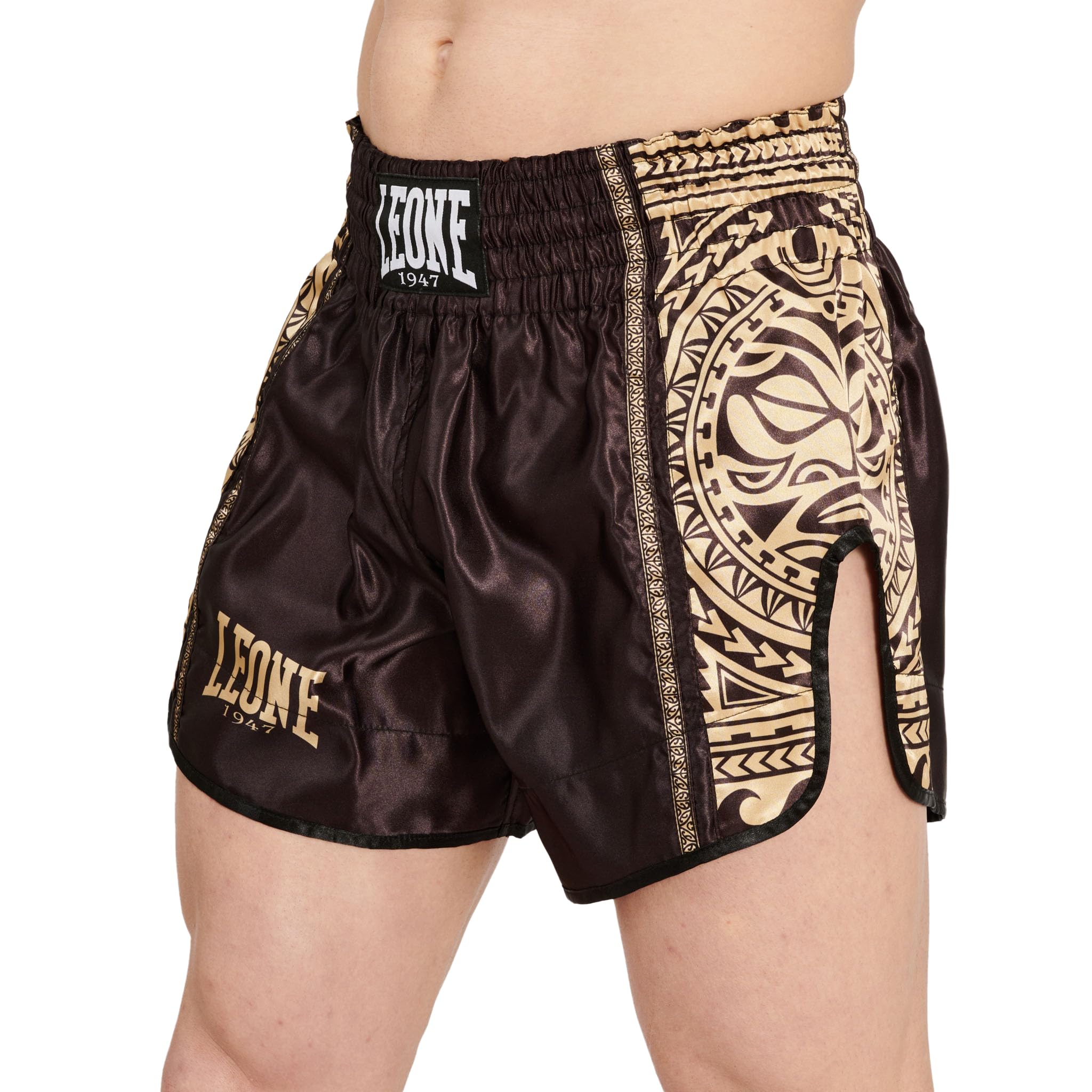 

Muay Thai Kickboxing Shorts HAKA Black [Leone 1947] чорний