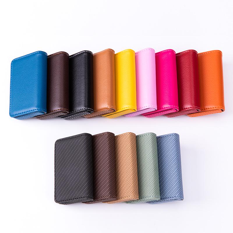 Creative Metal Minimalist Business Card Holder for Men & Women - Customizable Exhibition Gift