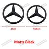 Autoaufkleber Für Mercedes Benz 188MM 210MM ABS Auto Frontgrill Abzeichen Aufkleber Decal Abdeckung Emblem Zubehör Für Mercedes Benz AM