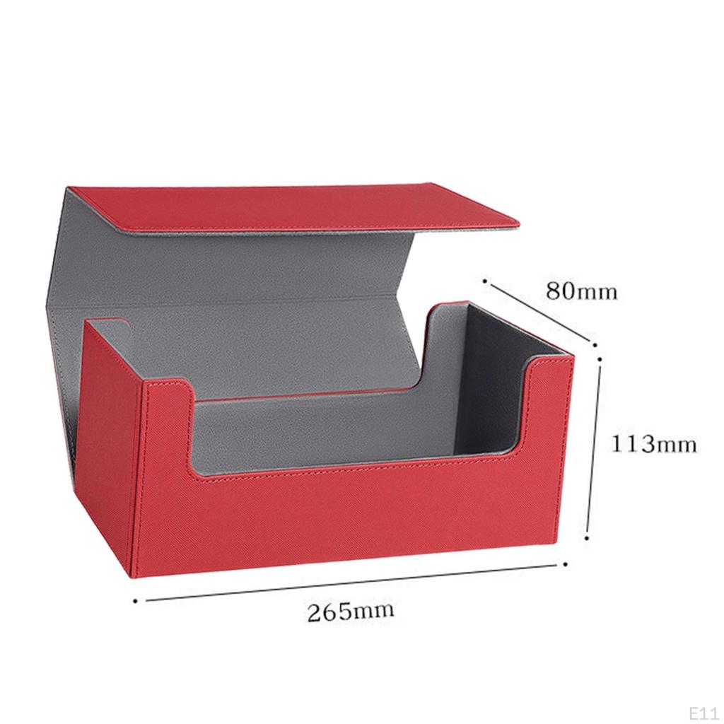 Card Deck Case Cards Storage Box Game Organizer Holder for Sports Basketball