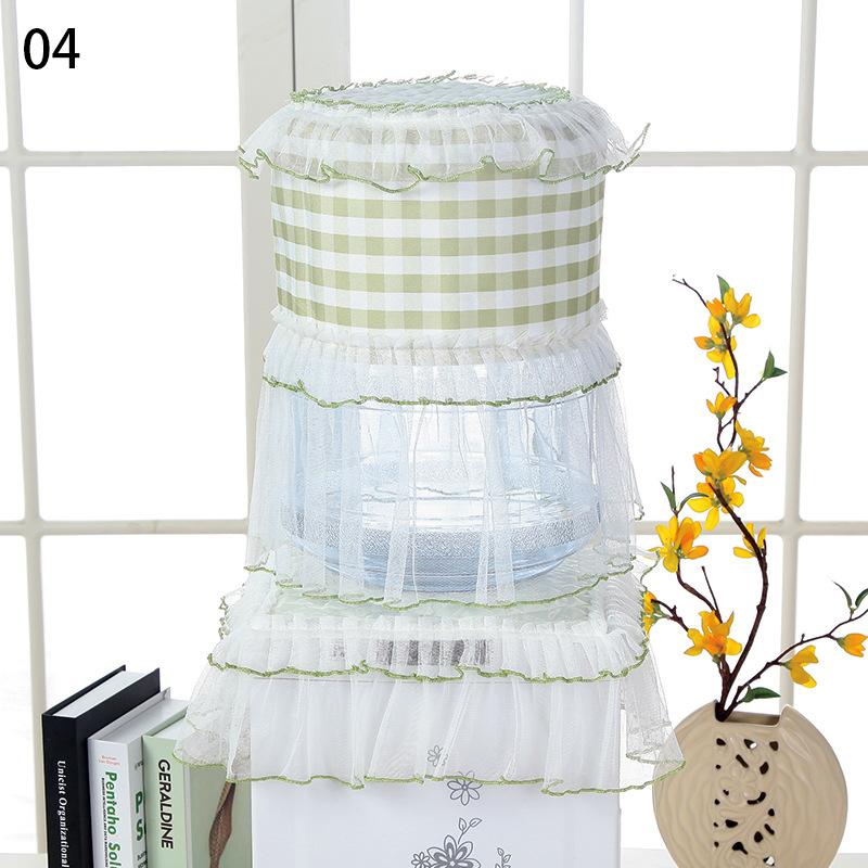 Water Dispenser Covers Lace Embroidered Drinking Fountain Machine Dust Cover Dustproof Protector Household Kitchen Accessories