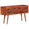 Sideboard 110x30x59 cm Solid Mango Wood