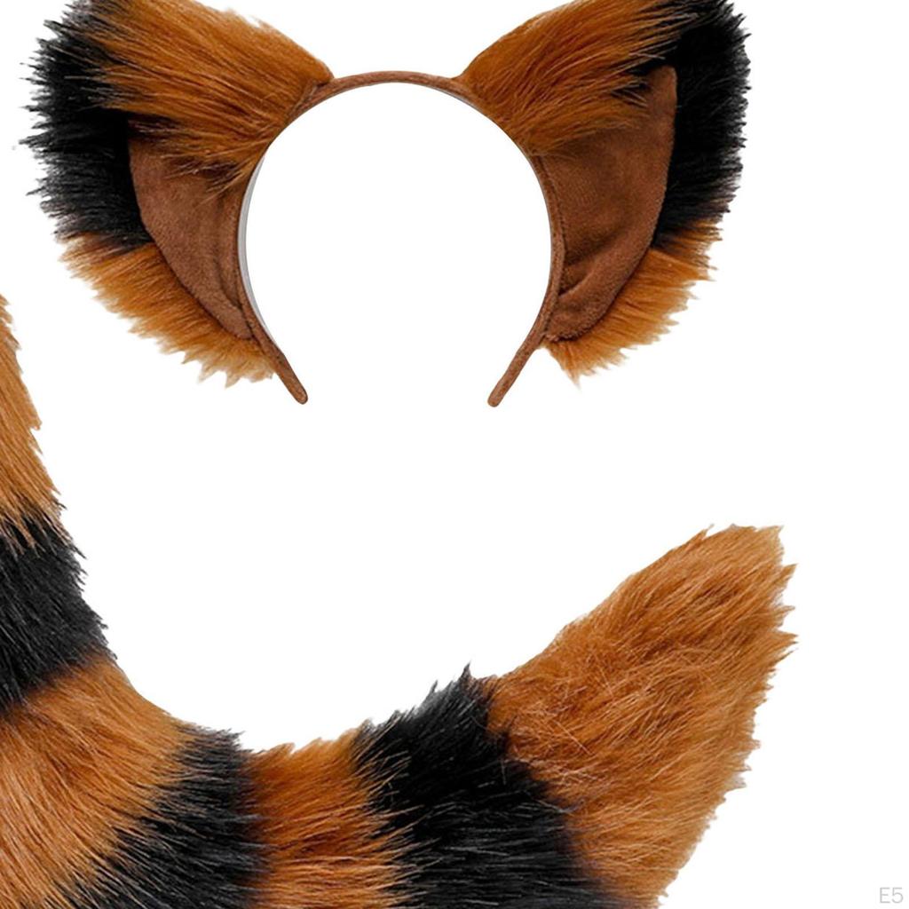 Animal Ears and Tail Set for Kids Adults