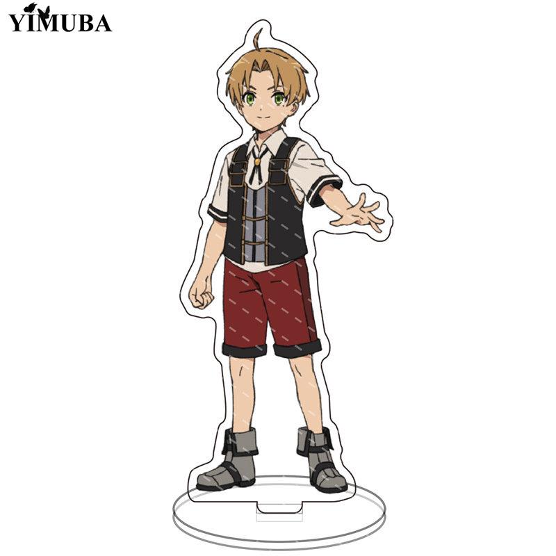 Anime Mushoku Tensei: Jobless Reincarnation Stand Model Plate Roxy Migurdia Acrylic Figures Desk Decor Cosplay Anime Lovers