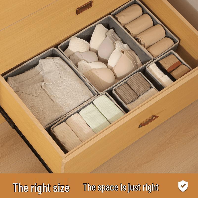 Tragbarer Unterwäsche- und Socken-Organizer - Aufbewahrungslösung für Kleidung im Schubladenstil