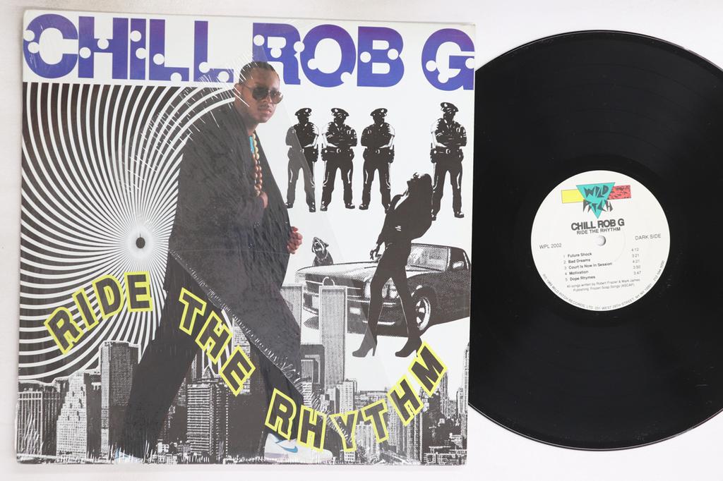 LP Record CHILL ROB G  Ride The Rhythm WPL2002 WILD PITCH REC 1989 US Rap  HipHopRB Used