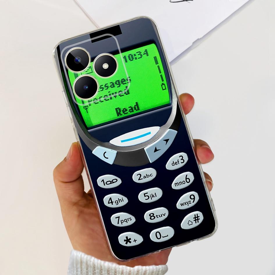 For Cover Realme C53 Phone Case 6.74" 2023 New Fashion Astronaut Soft Silicone Clear Back Cover For Realme C53 RMX3760 C 53 Capa