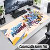 Custom Name Text Mouse Pad Erling Haaland Personalized Desk Pad For Work And Gaming