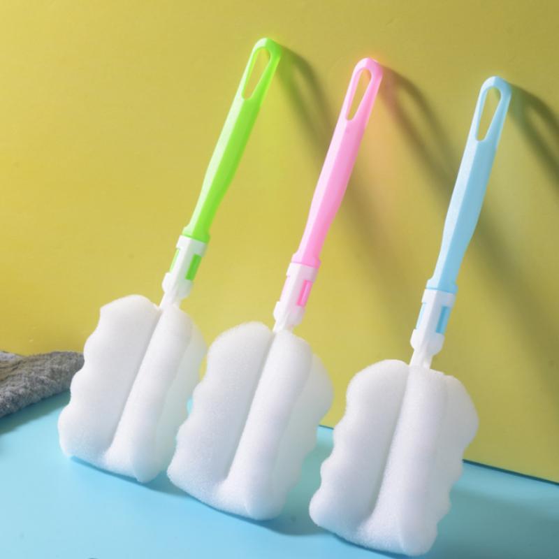 Insulated Cup Brush Baby Bottle Brush Sponge Cleaning Cup Brush Kitchen Cleaning Brush