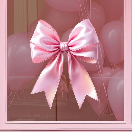 Alla hjärtans dag Väggdekal Lätt att riva Dubbelsidiga Fönsterdekaler PVC-dekal Fönster Glasdörrar Högtid