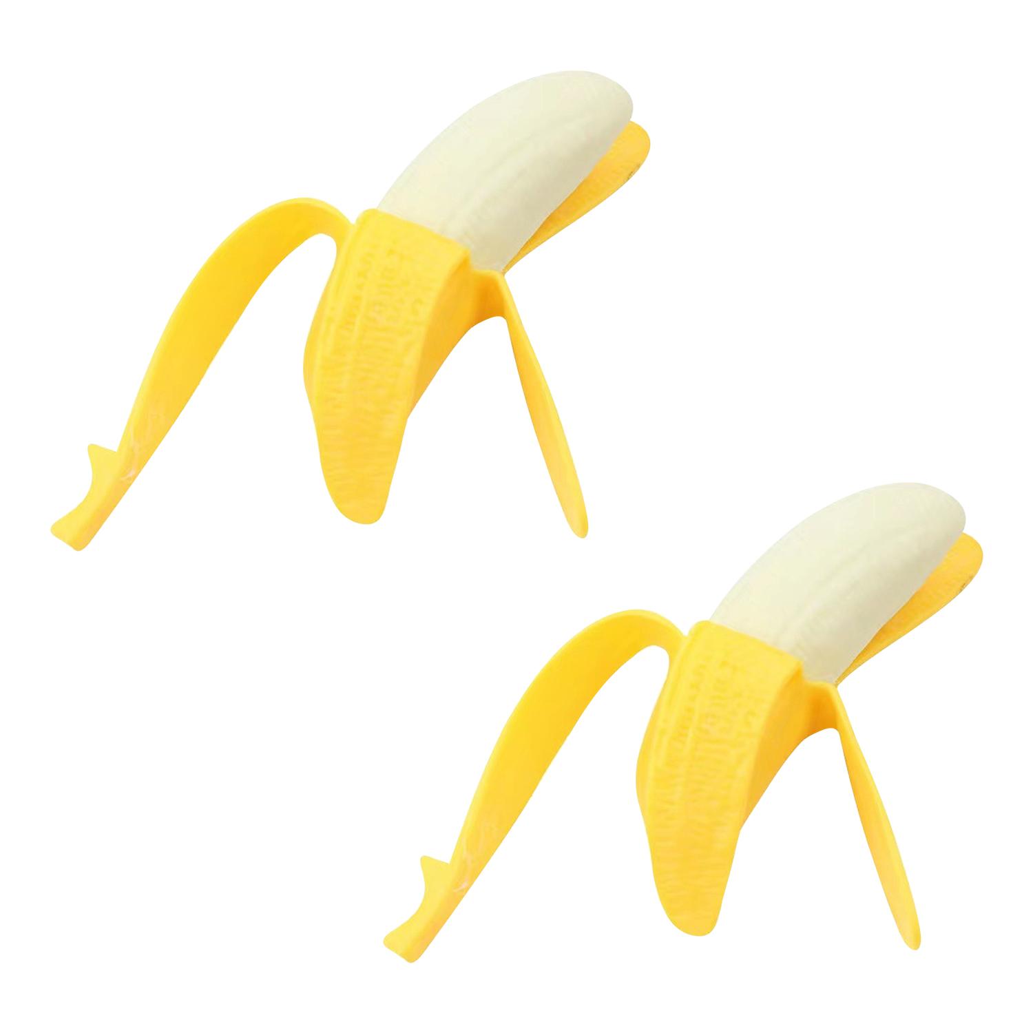 

Супер эластичный банан, мягкая игрушка-банан для снятия стресса для детей и взрослых. Супермягкие банановые сувениры для снятия стресса для вечеринки