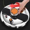4L/6L Pressure Cooker Stainless Steel Explosion-proof Pressure Pot Cooking Pressure Cooker Easy Use Induction Kitchen Cookware