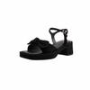 Fairy style sandals with skirts to wear 2025 summer new versatile bow women's shoes high-heeled sandals women