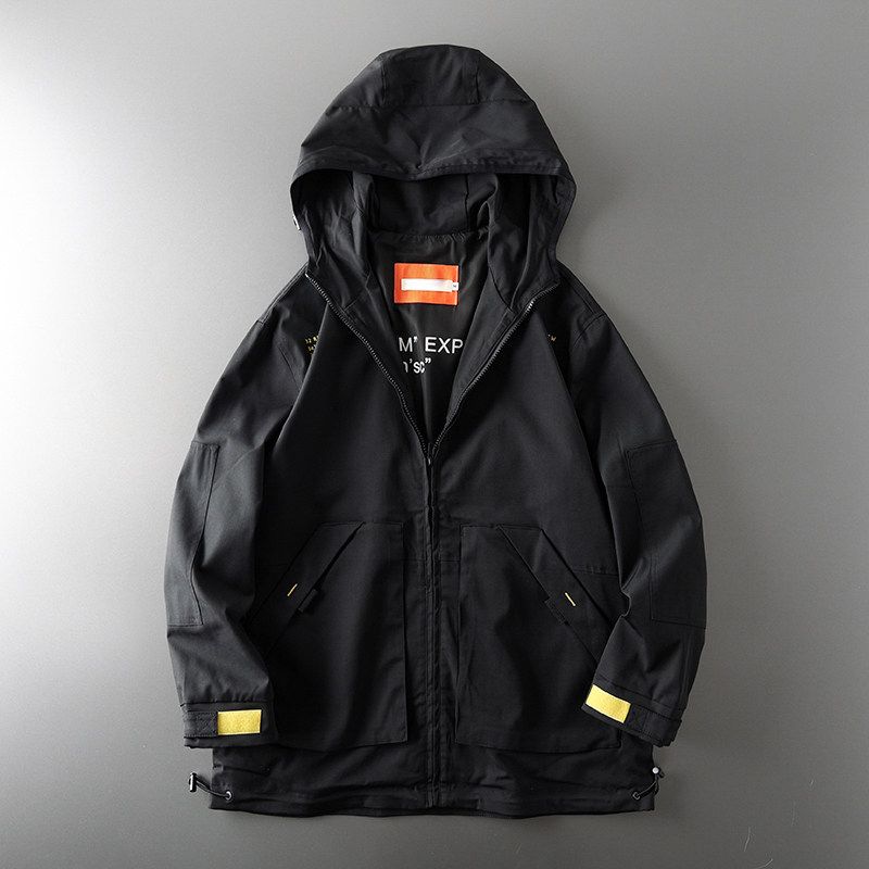 Export Sports Outdoor Label Cutting Soft Shell Jacket Spring and Autumn Black L