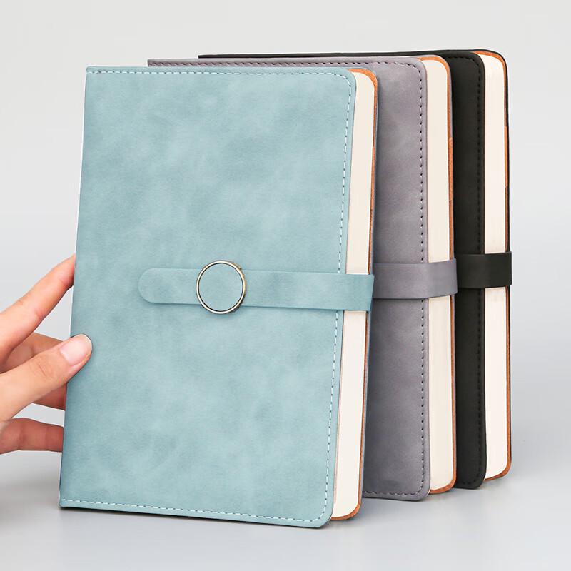 A5 Business Notebook with Retro Copper Buckle
