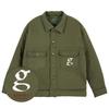 Astral Projection Signature Gravity Oversized Trucker Jacket_Khaki