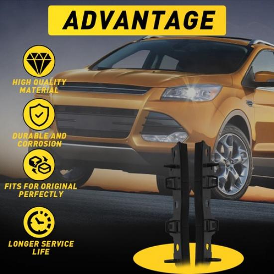 Bumper Bracket For 2013-2016 Ford Escape Set of 2 Front Left & Right Side LH RH