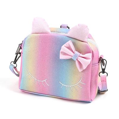Bolsa de Ombro Infantil para Meninas Também pode ser usada como um [SIMPS] (2-vias / mochila) (arco Iris)