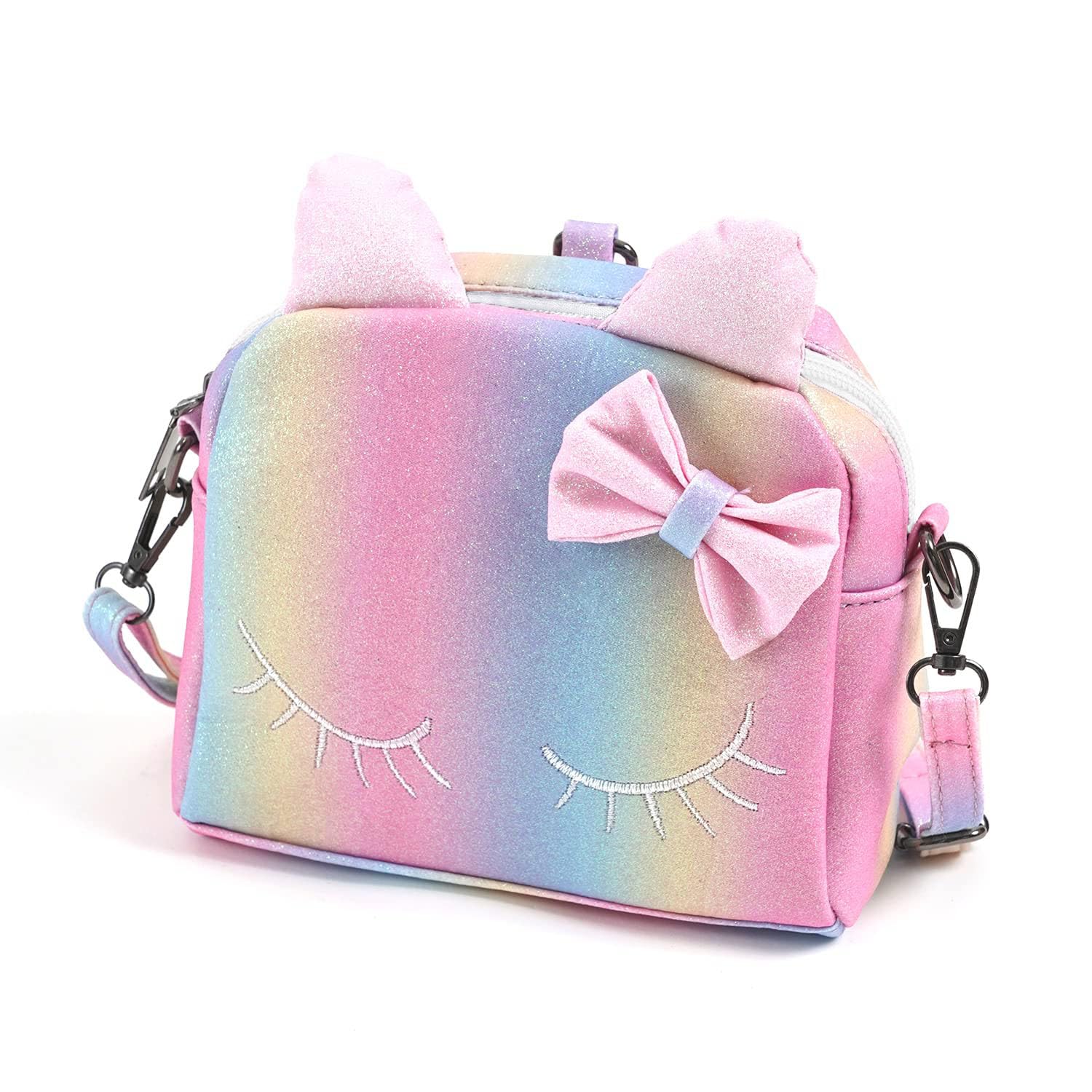 

Pochette Kids Shoulder Bag for Girls Can also be used as a [SIMPS] (2-way / backpack) (Rainbow)