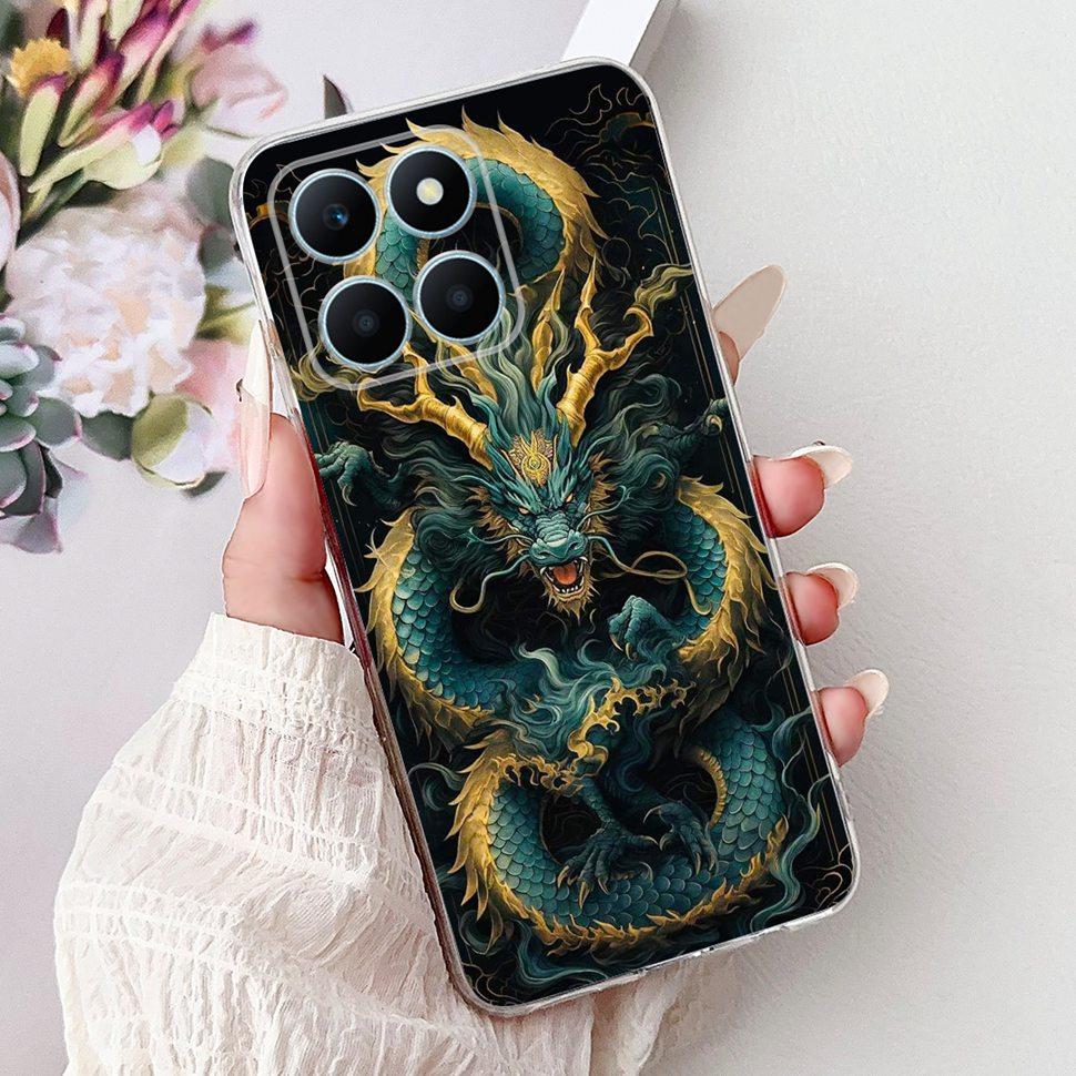 For Huawei Honor X6a Case Cute Animals Soft Silicone Phone Cases For Honor X 6A 6B X6a X6b HonorX6a Cover Ultra-thin TPU Housing