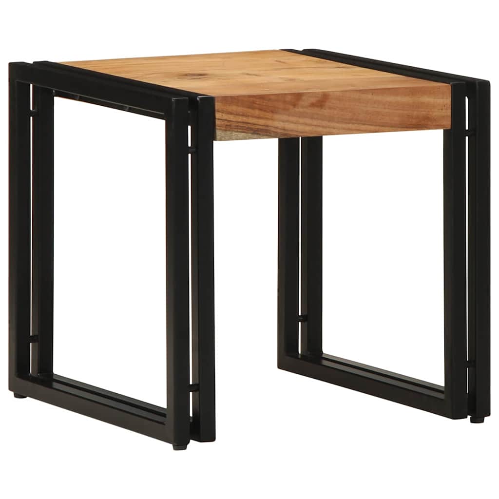 Coffee Table Brown 40 X 40 X 38 Cm Solid Acacia Wood