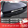 DJR5   1/2/5/10pcs Car Interior Random Stickers Car Goods Car steering wheel Decal For For Mercedes Benz AMG A B C E CLA GLS CLS Class