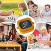 Five-in-a-Row Electronic Board Game, Smart Strategy Puzzle Toy, Portable Brain Training Board for Kids Teens Adults Family Travel Camping Party