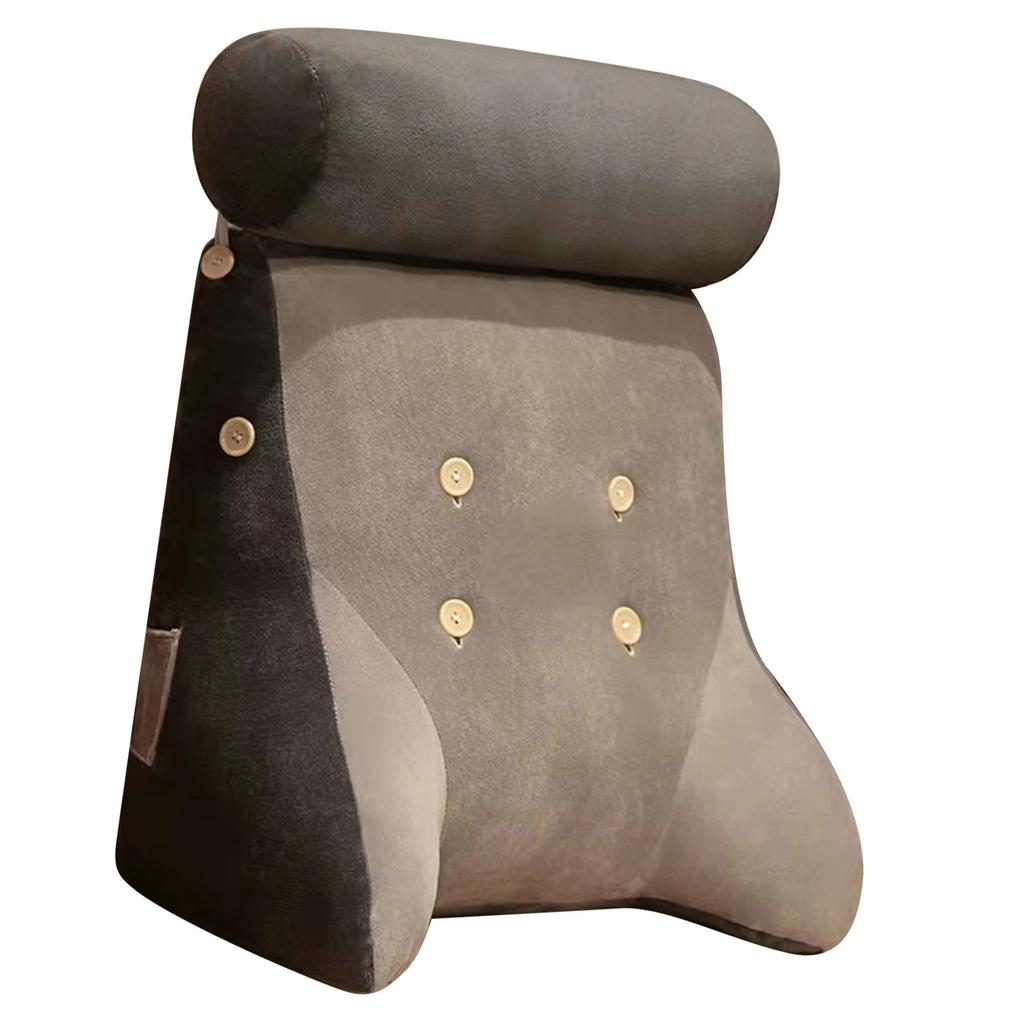 Rückenlehnenkissen Waschbarer Abnehmbarer Bezug Weiches Cartoon-Tier Rückenstützkissen für Bürostuhl