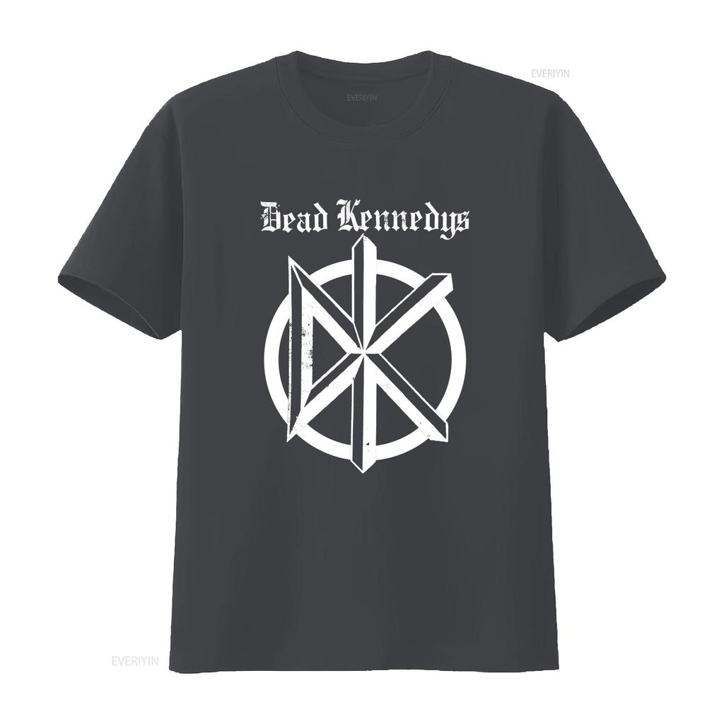 Vintage Punk Rock Dead Kennedys Band Logo Print Casual T Shirt Vintage Washed Stylish Stretched Fashion Soft