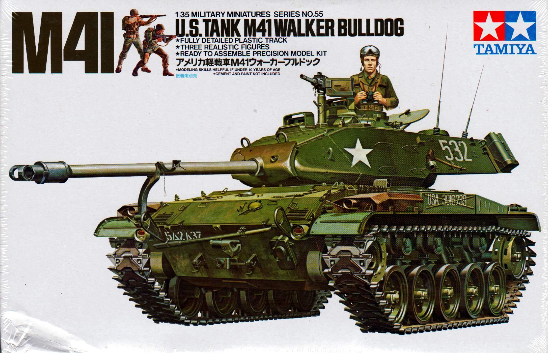 

Серия военных миниатюр Tamiya 1/35 M-41