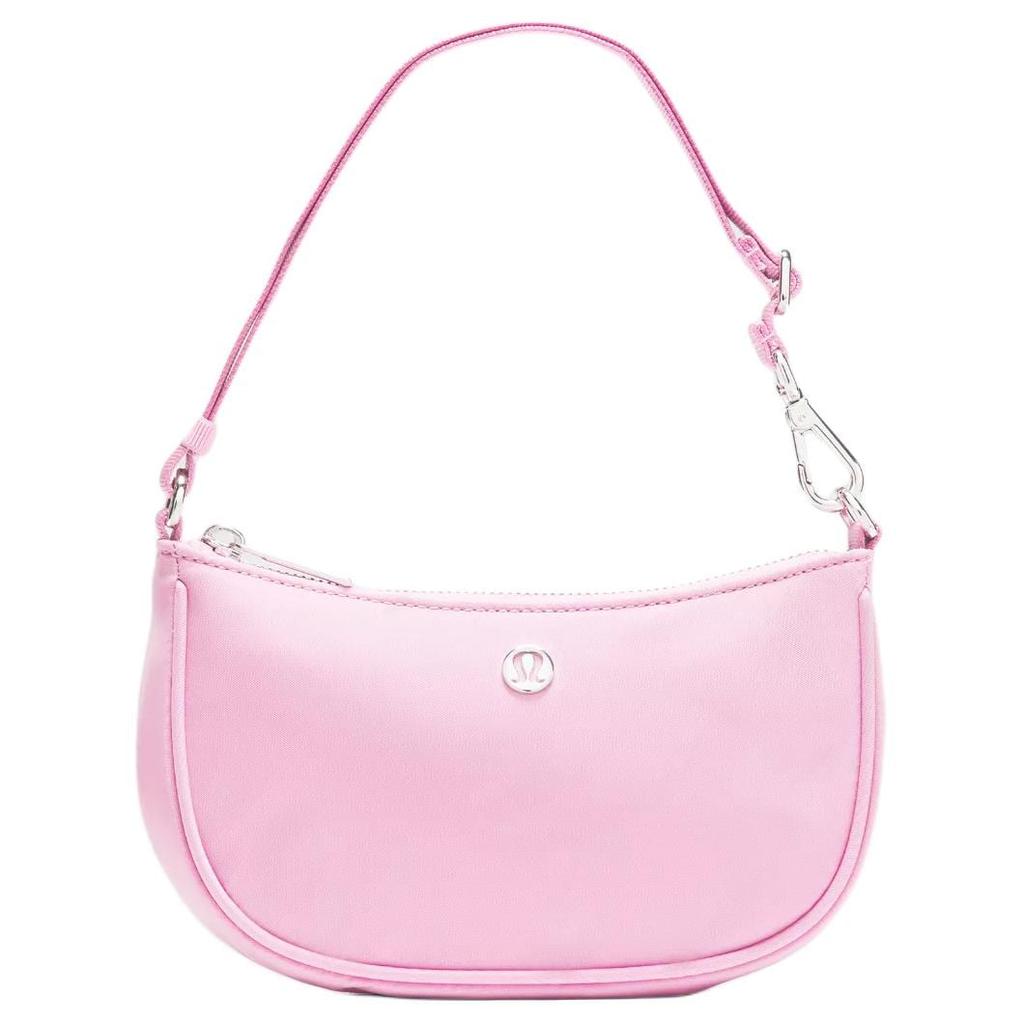 Lululemon City Essentials Fabric Shoulder Bag Mini Women's Pink Frosting LW9FRIS-071152