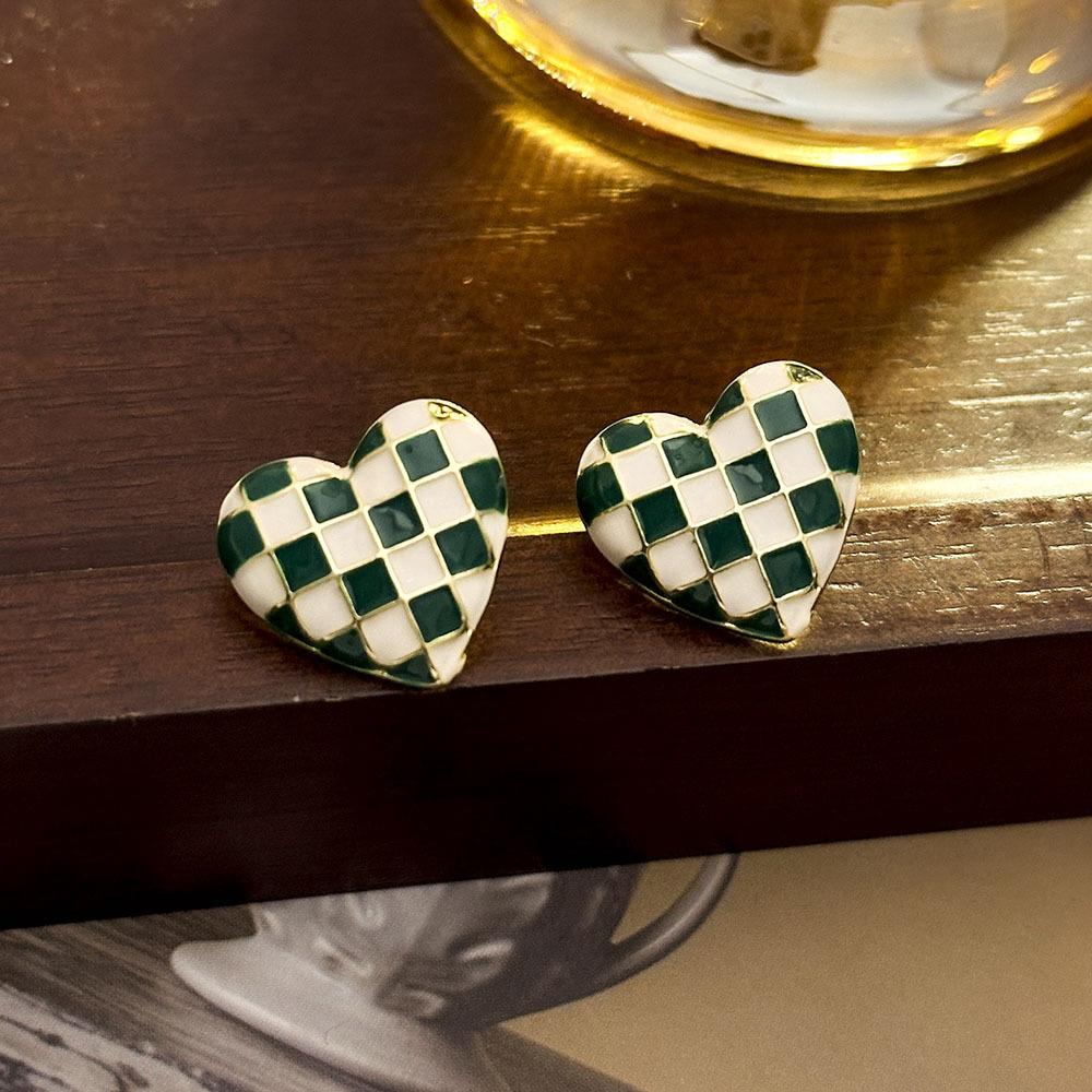 Boucles d'oreilles clous Petite Perle Aiguille Argent Tempérament Haut de gamme Géométriques Boucles d'oreilles pour Trou d'oreille Mignonnes Serties de Diamants Boucles d'oreilles Personnalisées