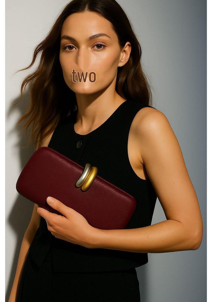 Pochette in PU Stile Europeo e Americano: Borsa a tracolla e a spalla versatile da sera