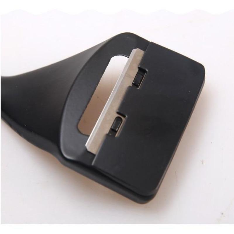 Ferramenta de desbaste de couro, faca de desbaste, pá de corte, chanfrador de couro, ferramenta artesanal de desbaste diy