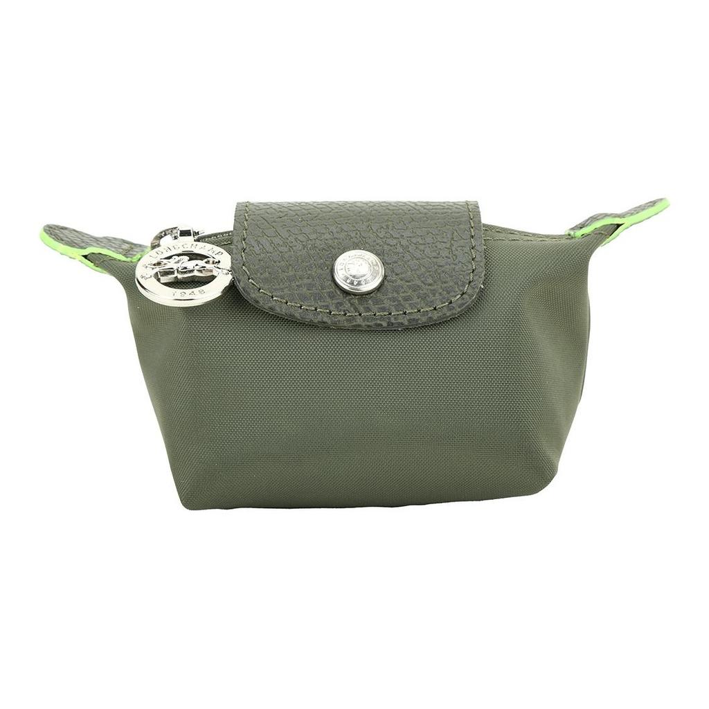 Longchamp Le Pliage Green Eco-Friendly Zipper Canvas Mini Pouch Women pouches 30016919479