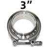 304 Stainless Steel 2“ 2.25"2.5" 3" V band Clamp 3"Inch V-band 2.5 3 Inch Exhaust Flange 76mm Turbo Exhaust Vband V Clamps Kits