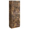 2 Piece Cabinet Set Smoked Oak 66 X 34.5 X 87 Cm