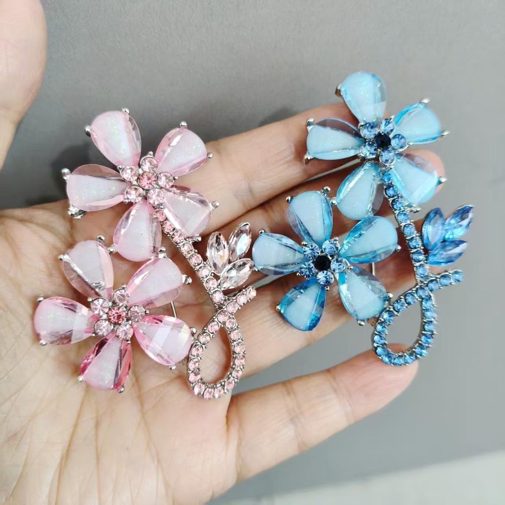 Barocker Luxus Blumendesign Brosche für Männer und Frauen Schmuckzubehör Hochzeit Feiertagsparty Geschenk